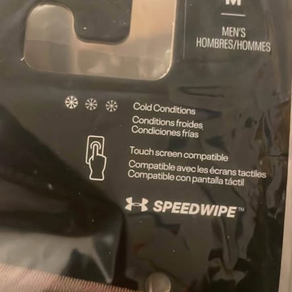 BRAND NEW men under armour early season liner camo gloves size M - Picture 4 of 4